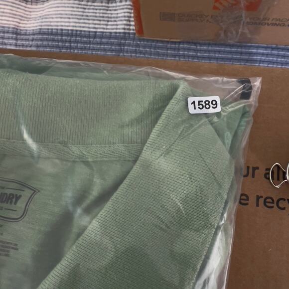 Foundry Supply Co Polo Golf Shirt Men's 3XLT TALL!! All Over Cactus Print Pocket - Picture 6 of 6